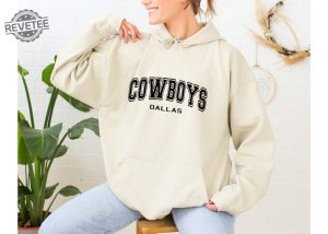 Dallas Cowboys Football Sweatshirt Vintage Dallas Sweatshirt Cowboys Football Crewneck Sweatshirt Cute Dallas Gift Dallas 90S Crewneck Hoodie Sweatshirt Unique revetee 7