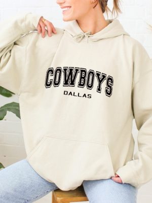 Dallas Cowboys Football Sweatshirt Vintage Dallas Sweatshirt Cowboys Football Crewneck Sweatshirt Cute Dallas Gift Dallas 90S Crewneck Hoodie Sweatshirt Unique revetee 7