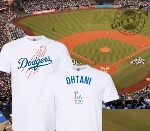 Baseball Ohtani Dodgers Shirt Mlb Tshirt Dodgers Baseball Hoodie Shohei Ohtani Sweatshirt Baseball Fan Gift giftyzy 1