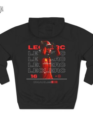 Charles Leclerc Hoodie Formula 1 Sweatshirt F1 Gift F1 Apparel Ferrari Racing Premium Lane Seven Hoodie Long Sleeve Shirt Unique revetee 2