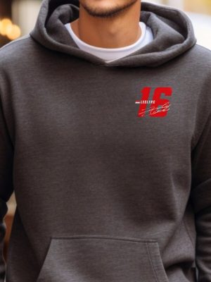 Charles Leclerc Hoodie Formula 1 Sweatshirt F1 Gift F1 Apparel Ferrari Racing Premium Lane Seven Hoodie Long Sleeve Shirt Unique revetee 7