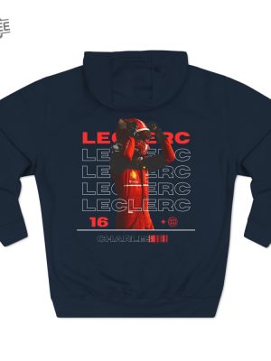 Charles Leclerc Hoodie Formula 1 Sweatshirt F1 Gift F1 Apparel Ferrari Racing Premium Lane Seven Hoodie Long Sleeve Shirt Unique revetee 8