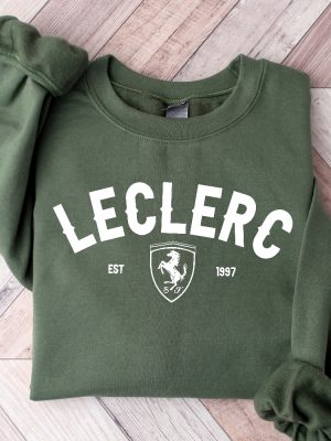 Charles Leclerc Formula One Sweatshirt F1 Shirt F1 Two Sides Shirt Charles Leclerc Shirt Charles Leclerc F1 Shirt Charles Leclerc 16 Hoodie Long Sleeve Shirt Unique revetee 3 1