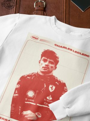 Charles Leclerc T Shirt Leclerc Hoodie Scuderia Team Sweatshirt Racing Driver Shirt Charles Leclerc Hoodie Lec16 Top Grand Prix Shirt Hoodie Long Sleeve Shirt Unique revetee 2