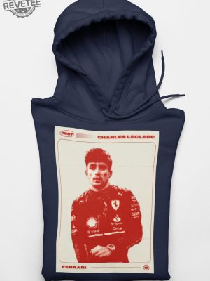 Charles Leclerc T Shirt Leclerc Hoodie Scuderia Team Sweatshirt Racing Driver Shirt Charles Leclerc Hoodie Lec16 Top Grand Prix Shirt Hoodie Long Sleeve Shirt Unique revetee 3