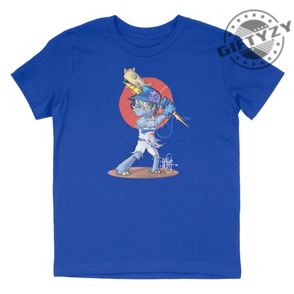 Monster Show Youth Baseball Tshirt Baseball Sweatshirt La 17 Unisex Hoodie That One Artist Shirt giftyzy 2