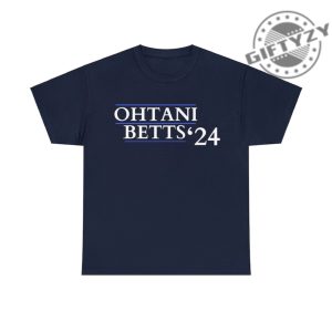 New Shohei Ohtani Mookie Betts 24 Presidents Shirt Dodgers Baseball Tshirt 2024 Mlb Fan Hoodie Baseball Fan Sweatshirt Dodgers Fan Gift giftyzy 3