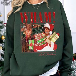 Vintage Wham Last Christmas Sweatshirt Christmas Gift Last Christmas Sweatshirt Christmas Song Couple Matching Tee Hoodie Unique revetee 2