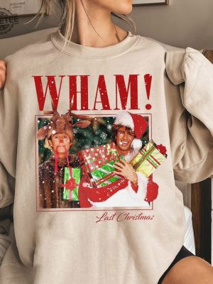 Vintage Wham Last Christmas Sweatshirt Christmas Gift Last Christmas Sweatshirt Christmas Song Couple Matching Tee Hoodie Unique revetee 5