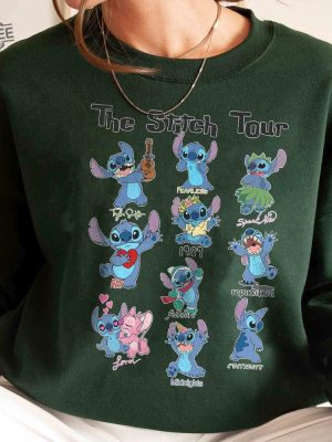 The Stitch Tour Shirt Disney Swiftie Shirt Eras Tour Shirt Stitch The Eras Tour Shirt Stitch Version Shirt Hoodie Unique revetee 4