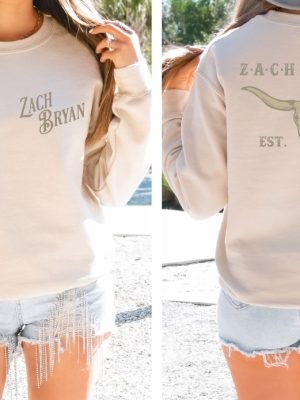 Zach Bryan Est 1996 Sweatshirt Hoodie Zach Bryan Bullhead Sweatshirt Zach Bryan Country Music Western Shirt American Heartbreak Tour Hoodie Unique revetee 3