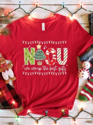 Nicu Nurse Shirt Christmas Shirt Nicu Nurse Sweatshirt Nicu Nurse Gift Nicu Nurse Shirt Christmas Nurse Shirt Christmas Pajamas Hoodie Unique revetee 2