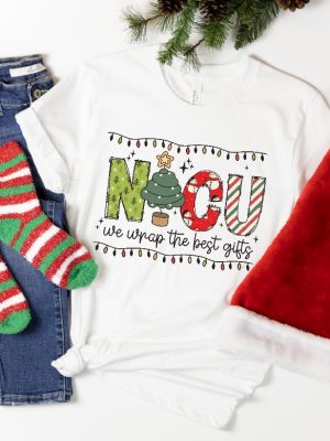 Nicu Nurse Shirt Christmas Shirt Nicu Nurse Sweatshirt Nicu Nurse Gift Nicu Nurse Shirt Christmas Nurse Shirt Christmas Pajamas Hoodie Unique revetee 4