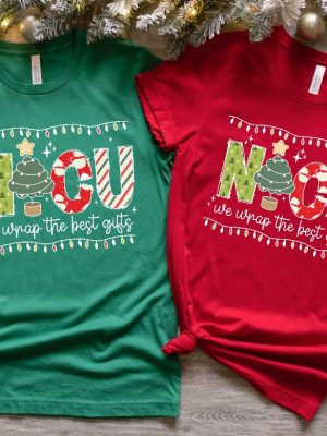 Nicu Nurse Shirt Christmas Shirt Nicu Nurse Sweatshirt Nicu Nurse Gift Nicu Nurse Shirt Christmas Nurse Shirt Christmas Pajamas Hoodie Unique revetee 5