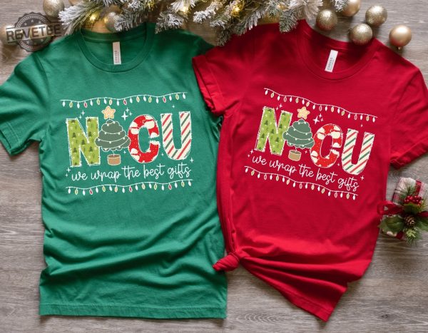 Nicu Nurse Shirt Christmas Shirt Nicu Nurse Sweatshirt Nicu Nurse Gift Nicu Nurse Shirt Christmas Nurse Shirt Christmas Pajamas Hoodie Unique revetee 5