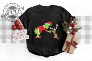 Grinch And Max Shirt Merry Grinchmas Tshirt Grinch Christmas Hoodie Funny Christmas Gift Funny Grinch Sweatshirt Dog Lover Shirt giftyzy 3