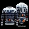Custom Name Dallas Cowboys Spilled Paint Ugly Sweater Gift For Cowboys Fan Unique revetee 1