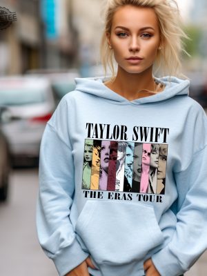 Taylor The Eras Tour Hoodie Swiftie Merch Hoodie Vintage The Eras Tour 2023 Midnights Concert Shirt Tour 2023 Hoodie Sweatshirt Unique revetee 6