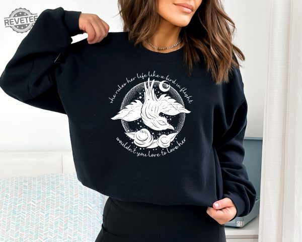 Bird In Flight Rhiannon Inspired Sweatshirt Hoodie Rock Concert Tour 2023 Gift For Fan Country Music Concert Sweatshirt Unique revetee 2