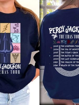 Percy Jackson The Eras Tour Shirt Greek God Mythology Symbol T Shirt Camp Half Blood Chronicles Shirt Rick Riordan Bookish Shirts Gift Sweatshirt Unique revetee 2