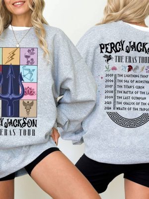 Percy Jackson The Eras Tour Shirt Greek God Mythology Symbol T Shirt Camp Half Blood Chronicles Shirt Rick Riordan Bookish Shirts Gift Sweatshirt Unique revetee 3