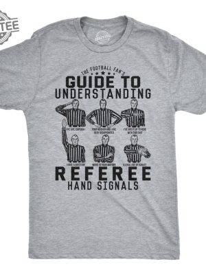 Sarcastic Football Shirt Football Lovers Gifts Funny Football Tee Sunday Funday Shirt Referee Hand Signals Funny Football Shirts Sweatshirt Unique revetee 2