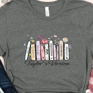 Taylors Music Albums As Books T Shirt Fun Music Lover Gift Shirt For 2023 Swiftie Concert Tour Merch Tee For Fans The Eras Tour Shirt Sweatshirt Unique revetee 3