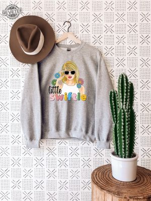 Little Swiftie Sweatshirt Taylor Little Swiftie Sweater Floral Swiftie Sweatshirt Album Merch Sweater Taylor Swiftie T Shirt Sweatshirt Unique revetee 2