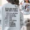 The Eras Tour Sweatshirt Two Sided Eras Tour Movie Shirt Sweatshirt Taylor Fan Gift For Her Girlfriend Gift trendingnowe 1