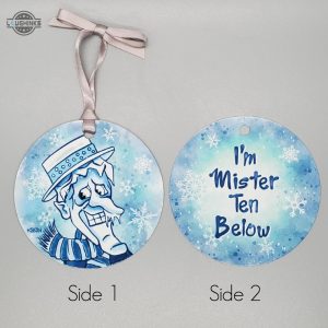 snow miser ornament heart miser ceramic ornaments personalized heartmiser movie christmas ornament mr snow the year without a santa claus tree decorations laughinks 5