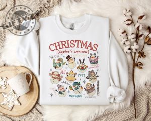 Taylor Swiftie Christmas Shirt Christmas Taylor Version Sweatshirt Trendy Hoodie Unisex Tshirt Festive Holiday Apparel Inspired By Taylor giftyzy 2