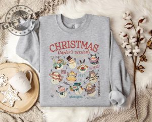 Taylor Swiftie Christmas Shirt Christmas Taylor Version Sweatshirt Trendy Hoodie Unisex Tshirt Festive Holiday Apparel Inspired By Taylor giftyzy 3