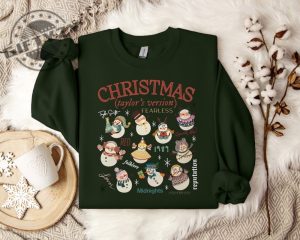 Taylor Swiftie Christmas Shirt Christmas Taylor Version Sweatshirt Trendy Hoodie Unisex Tshirt Festive Holiday Apparel Inspired By Taylor giftyzy 4