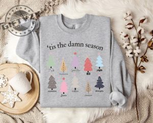 Taylor Swiftie Christmas Shirt Tis The Damn Season Hoodie Cozy Winter Pullover Sweatshirt Holiday Jumper Tshirt Funny Christmas Shirt giftyzy 3