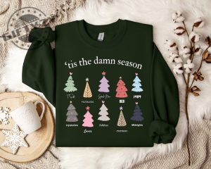 Taylor Swiftie Christmas Shirt Tis The Damn Season Hoodie Cozy Winter Pullover Sweatshirt Holiday Jumper Tshirt Funny Christmas Shirt giftyzy 4