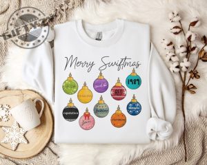 Taylor Swiftie Christmas Shirt Merry Swiftmas Sweatshirt Taylor Swiftie Tshirt Inspired Holiday Jumper Hoodie Ugly Christmas Shirt giftyzy 2