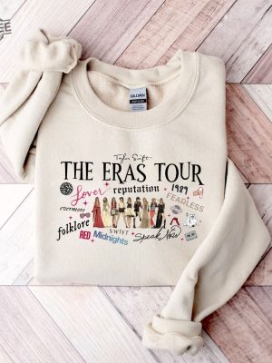 Taylor Swifties The Eras Tour Sweatshirt Taylor Swiftie Shirt Taylor Swiftie Merch Ts Concert Shirt Concert Tee For Women Gift For Fan Unique revetee 2