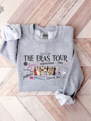 Taylor Swifties The Eras Tour Sweatshirt Taylor Swiftie Shirt Taylor Swiftie Merch Ts Concert Shirt Concert Tee For Women Gift For Fan Unique revetee 5