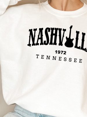 Nashville Shirt Nashville Sweatshirt Tennessee Shirt Music Shirt Country Music Shirt Nashville Gift Girls Trip To Nashville Unique revetee 2