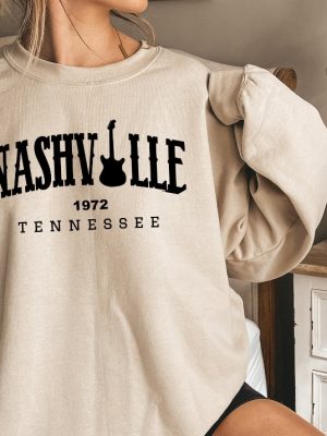 Nashville Shirt Nashville Sweatshirt Tennessee Shirt Music Shirt Country Music Shirt Nashville Gift Girls Trip To Nashville Unique revetee 3