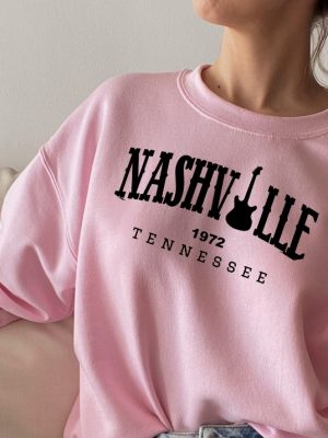 Nashville Shirt Nashville Sweatshirt Tennessee Shirt Music Shirt Country Music Shirt Nashville Gift Girls Trip To Nashville Unique revetee 4