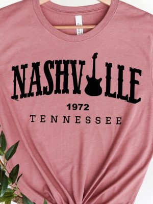 Nashville Shirt Nashville Sweatshirt Tennessee Shirt Music Shirt Country Music Shirt Nashville Gift Girls Trip To Nashville Unique revetee 5