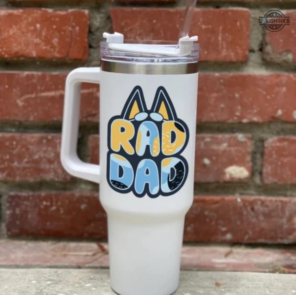 bluey cup 40oz bluey moms bluey rad dads tumblers sometimes mums just need 20 minutes bluey stainless steel stanley cups disney gift laughinks 9