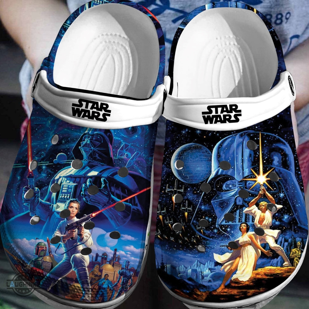 Star War Clogs For Mens And Womens 3D Clog Shoes Star Wars Slippers Adults Classic Movie Gift For Mens Womens
