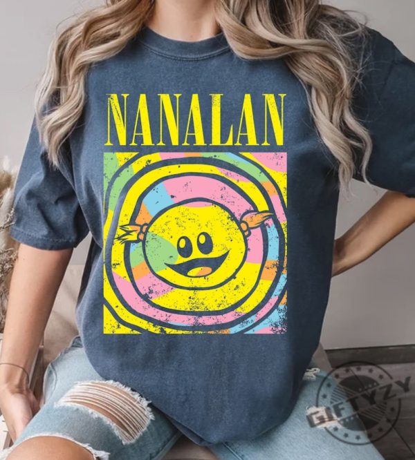 Vintage Nanalan Meme Trending Shirt Cartoon Clothing Retro Peepo Tshirt Whos That Wonderful Girl Hoodie Unisex Trendy Sweatshirt Mona Nanalan Could She Be Any Cuter Shirt giftyzy 3