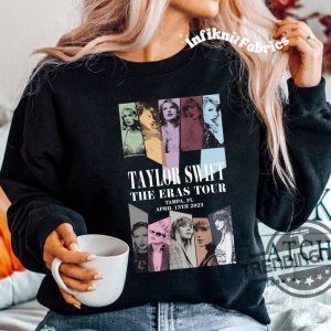 Taylor The Eras Tour Shirt Eras Tour Shirt Taylor Swiftie Shirt Taylor Swiftie Merch Taylor Swift Concert Shirt Swiftie Shirt trendingnowe 3