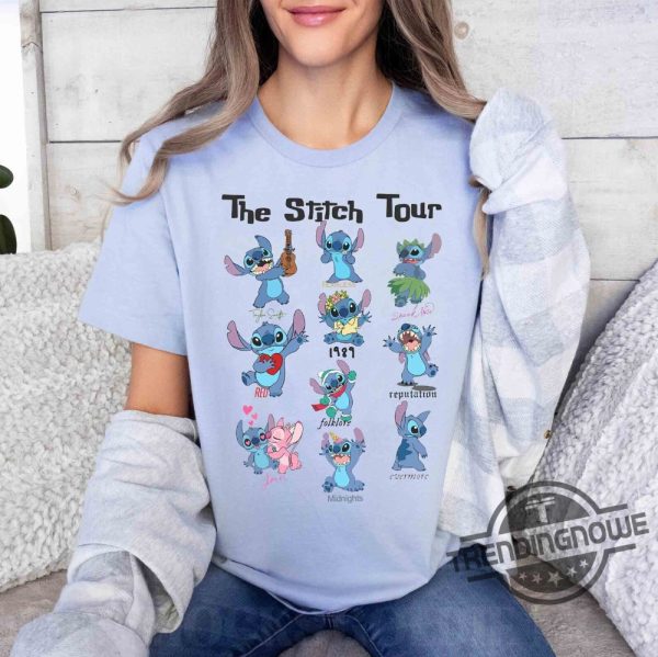 Stitch The Eras Tour Shirt Stitch Version Shirt Disney Stitch Shirtstitch Shirt In My Disney Era Shirt trendingnowe 2