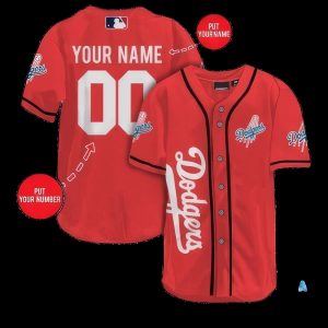 los angeles dodgers personalized name and number baseball jersey shirts la dodgers 2024 all over printed uniform mlb shop gift for shohei ohtani fans laughinks 1 2