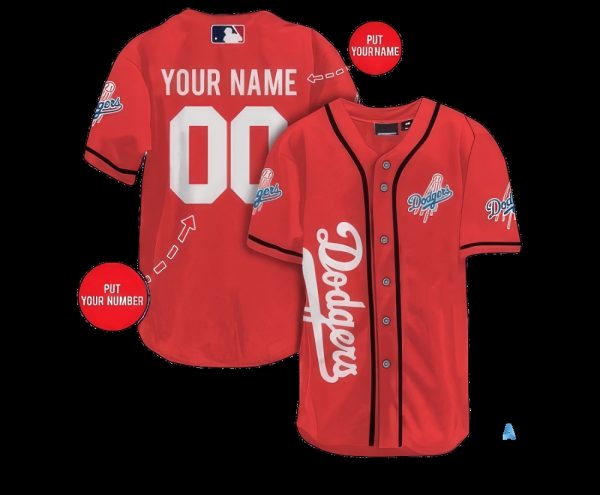 los angeles dodgers personalized name and number baseball jersey shirts la dodgers 2024 all over printed uniform mlb shop gift for shohei ohtani fans laughinks 1 2