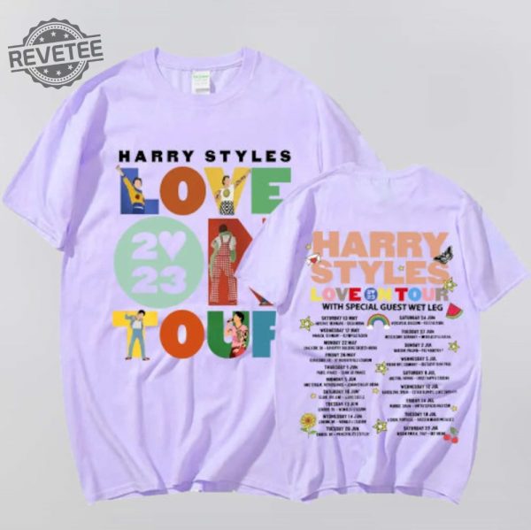 Harry Styles Love On Tour Shirt A Stylish Merch Shirt From Love On Tour Forever Unforgettable Moments From The Journey Of Love On Tour Unique revetee 1